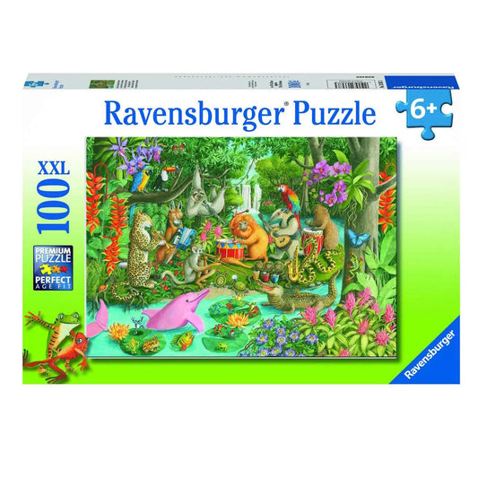 Ravensburger 100 Piece Puzzle - Rainforest River Band