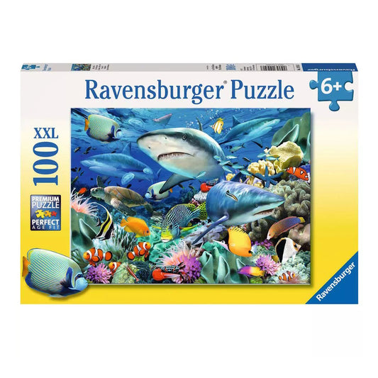Ravensburger 100 Piece Puzzle - Reef of the Sharks