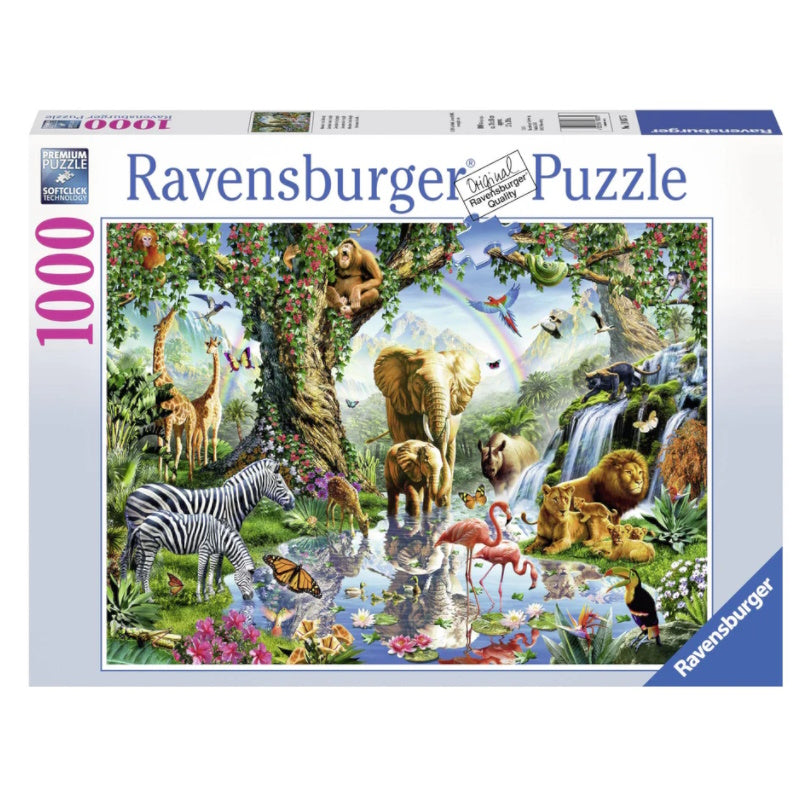 Ravensburger 1000 Piece Puzzle - Adventures in the Jungle