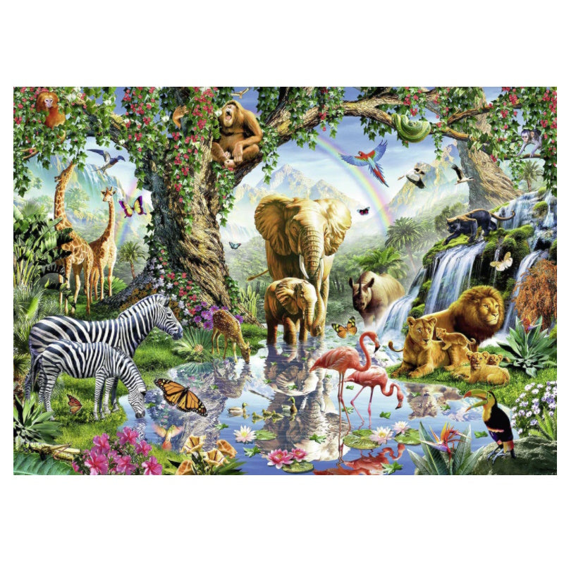 Ravensburger 1000 Piece Puzzle - Adventures in the Jungle