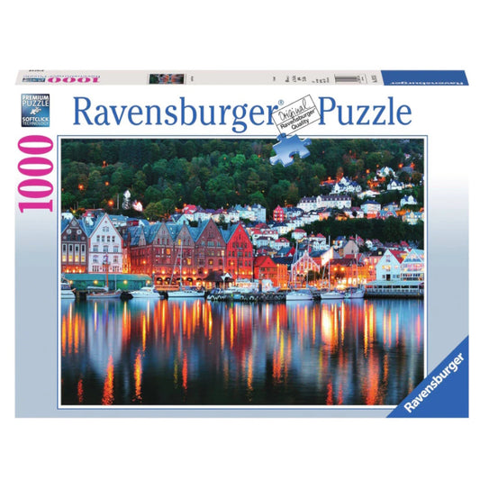 Ravensburger 1000 Piece Puzzle - Bergen, Norway