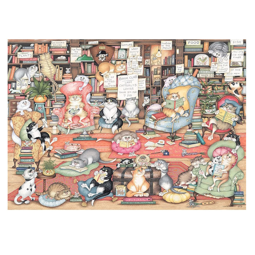 Ravensburger 1000 Piece Puzzle - Bingley's Bookclub