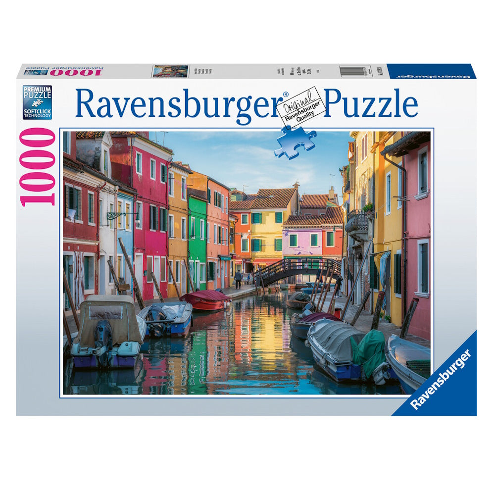 Ravensburger 1000 Piece Puzzle - Burano in Italy