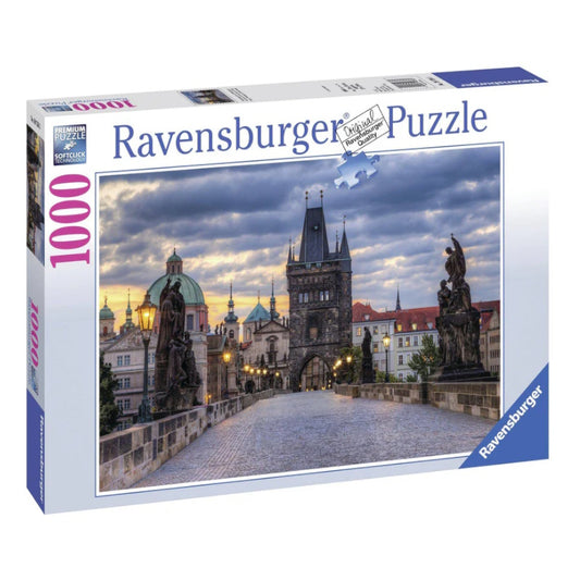 Ravensburger 1000 Piece Puzzle - Charles Bridge At Dawn