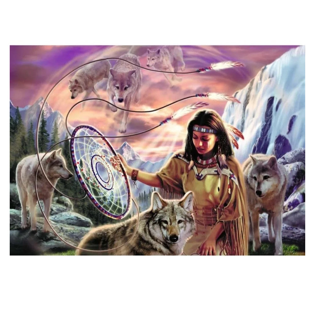 Ravensburger 1000 Piece Puzzle - Indian Spirit