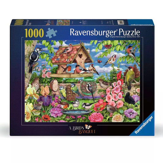 Ravensburger 1000 Piece Puzzle - A Bird's Banquet