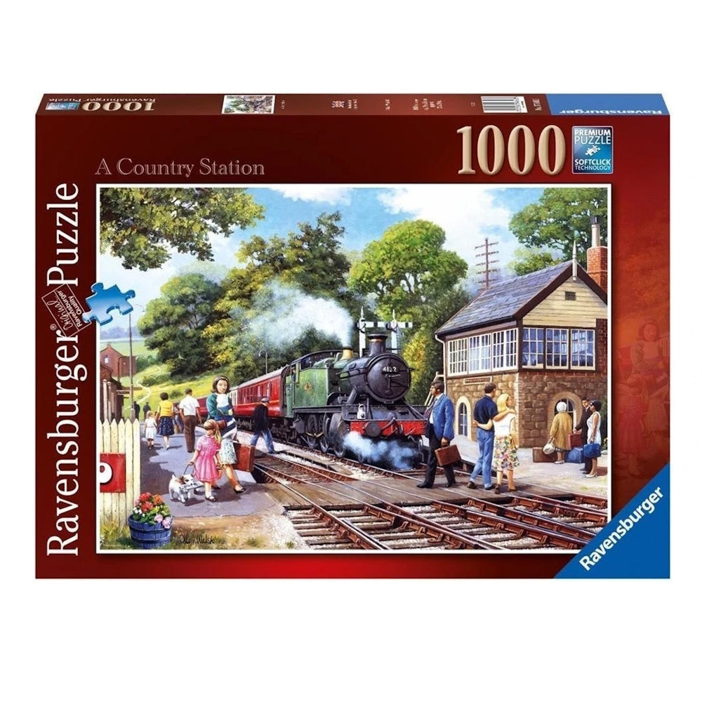 Ravensburger 1000 Piece Puzzle - A Country Station