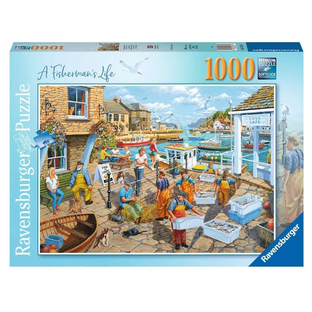 Ravensburger 1000 Piece Puzzle - A Fisherman's Life