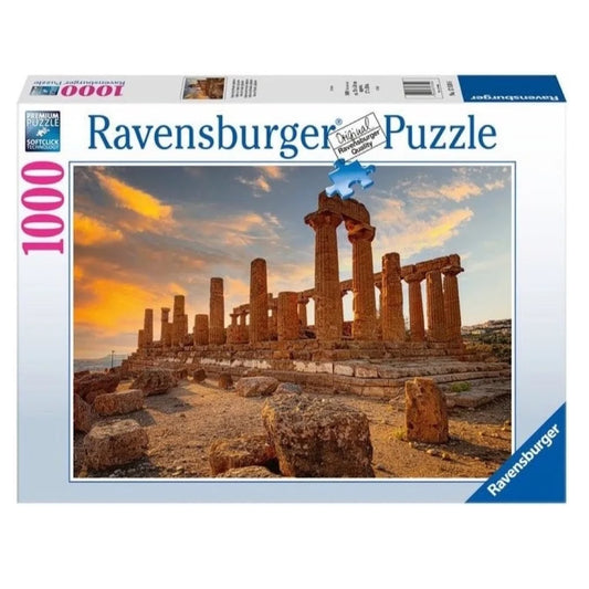 Ravensburger 1000 Piece Puzzle - Valley Of The Temples Agrigento Sicily