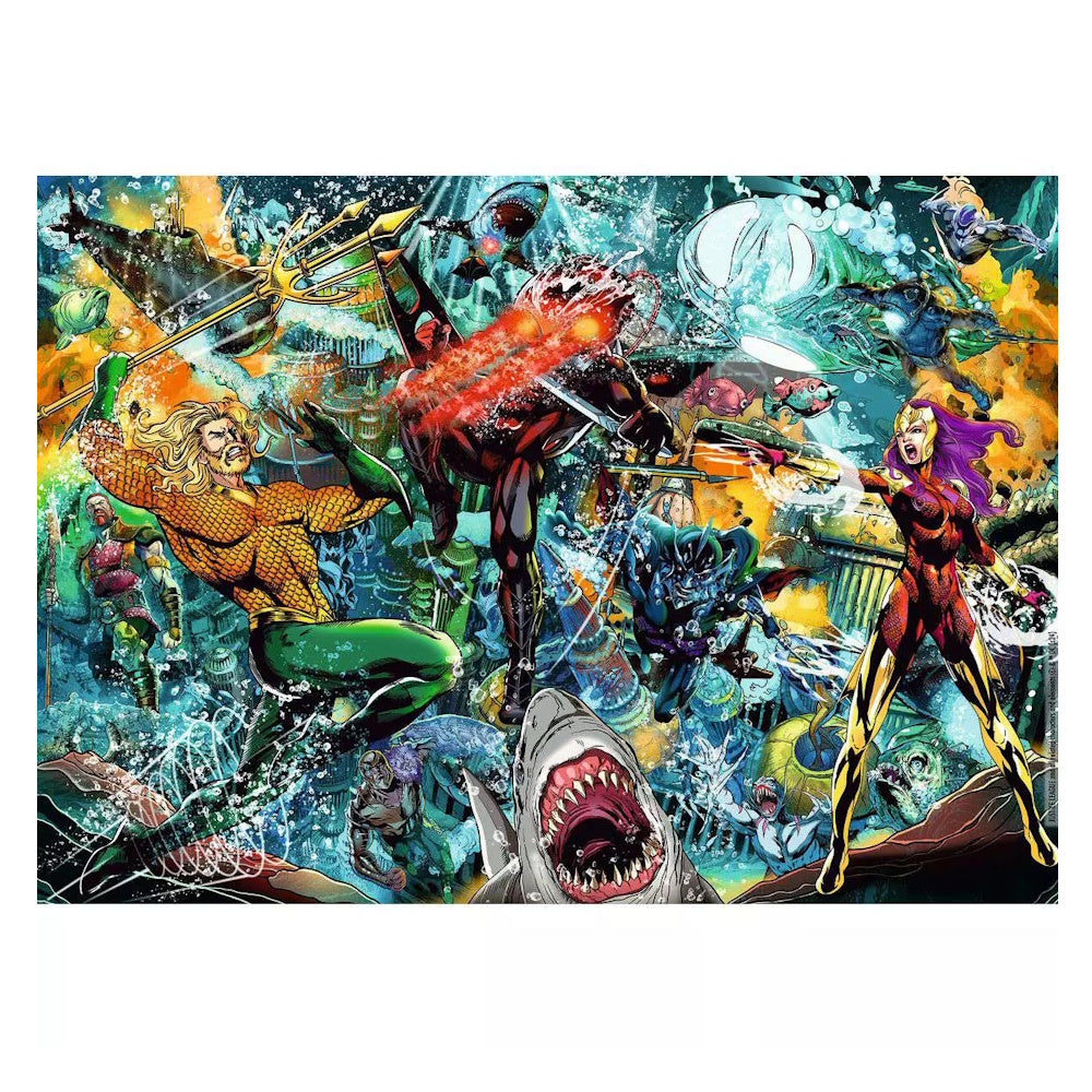 Ravensburger 1000 Piece Puzzle - Aquaman Collector's Edition