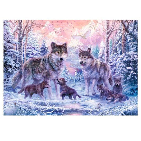 Ravensburger 1000 Piece Puzzle - Arctic Wolves