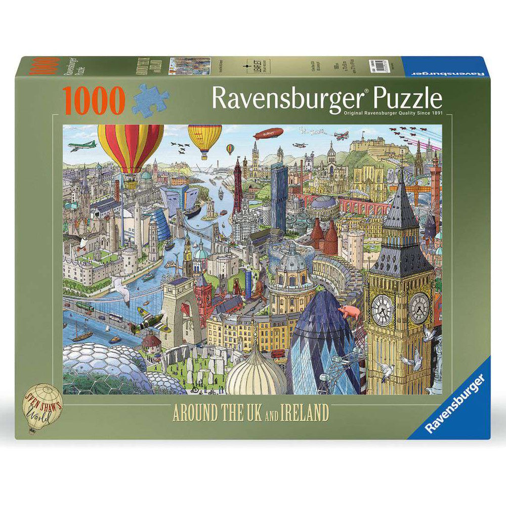 Ravensburger 1000 Piece Puzzle - Around the UK & Ireland