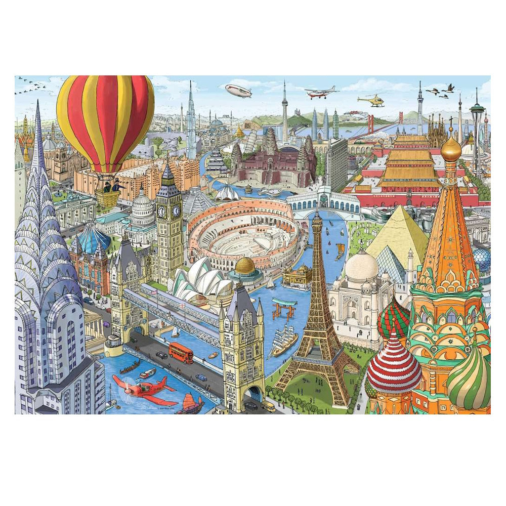 Ravensburger 1000 Piece Puzzle - Around the World in 80 Days