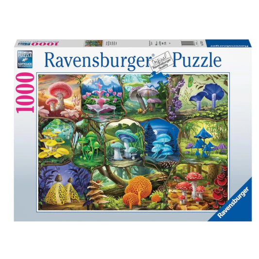 Ravensburger 1000 Piece Puzzle - Beautiful Mushrooms