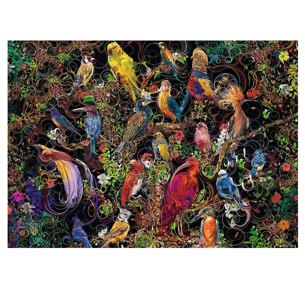 Ravensburger 1000 Piece Puzzle - Birds of Art