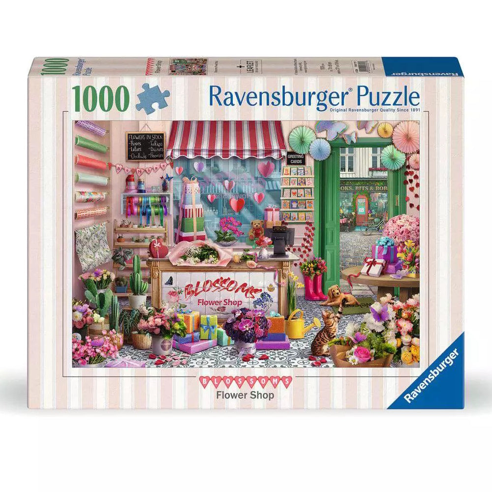 Ravensburger 1000 Piece Puzzle - Blossoms Flower Shop