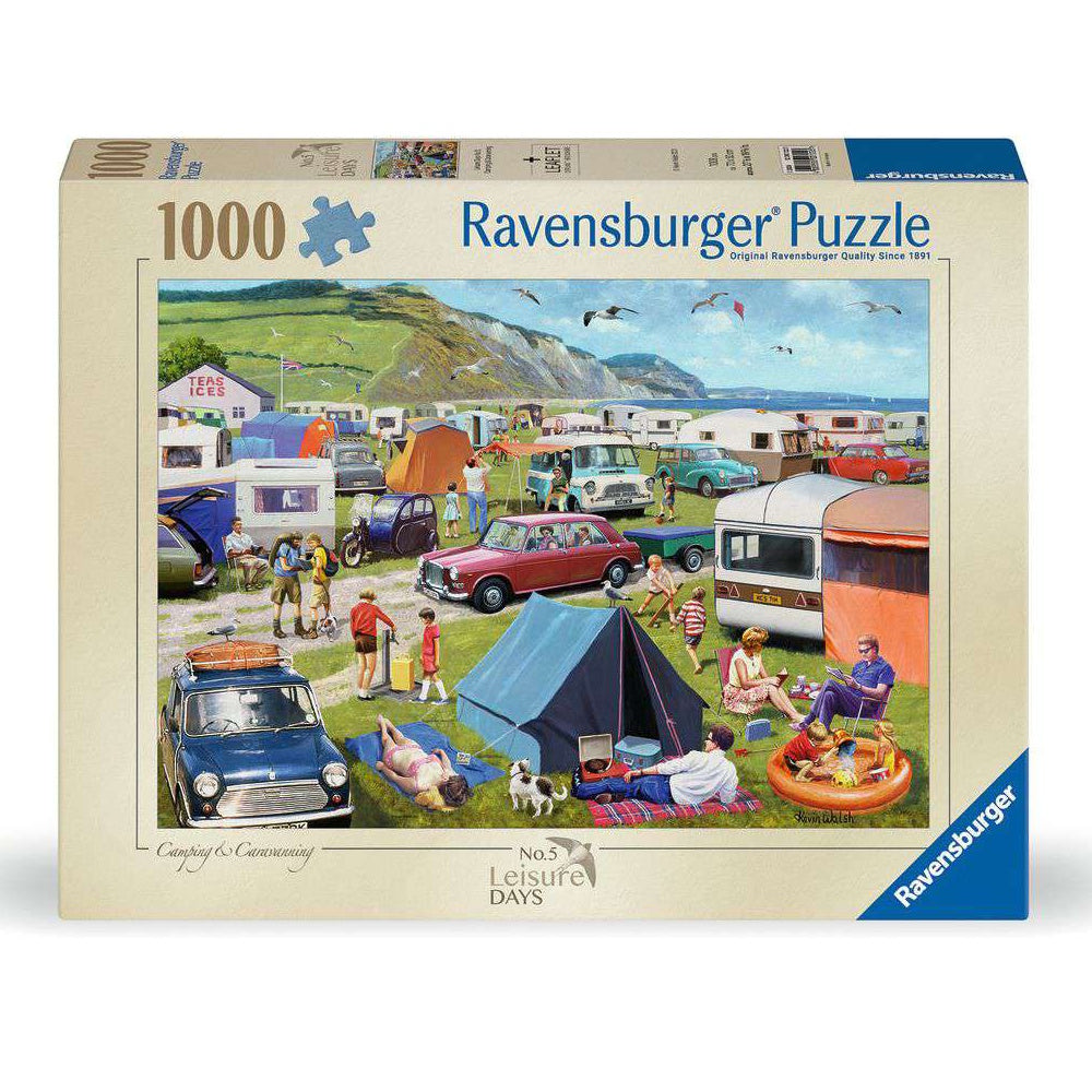 Ravensburger 1000 Piece Puzzle - Camping & Caravanning