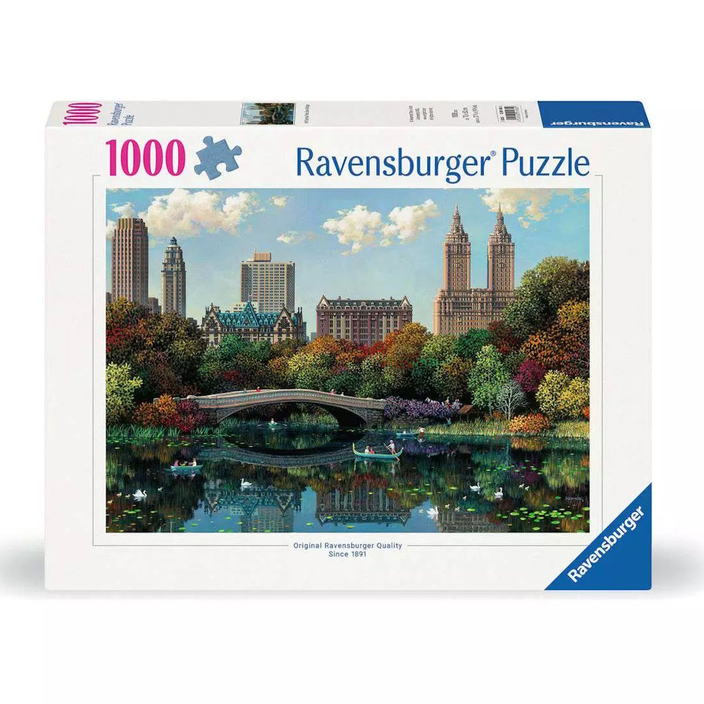 Ravensburger 1000 Piece Puzzle - NY Central Park, Bow Bridge