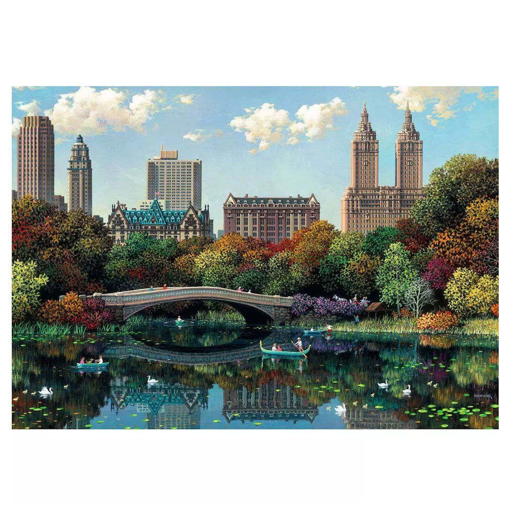 Ravensburger 1000 Piece Puzzle - NY Central Park, Bow Bridge