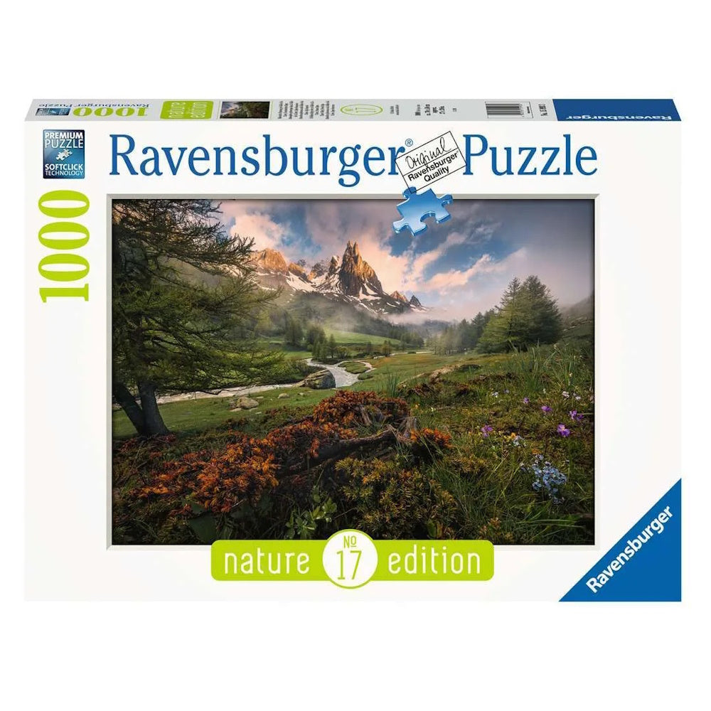 Ravensburger 1000 Piece Puzzle - Clarée Valley, French Alps