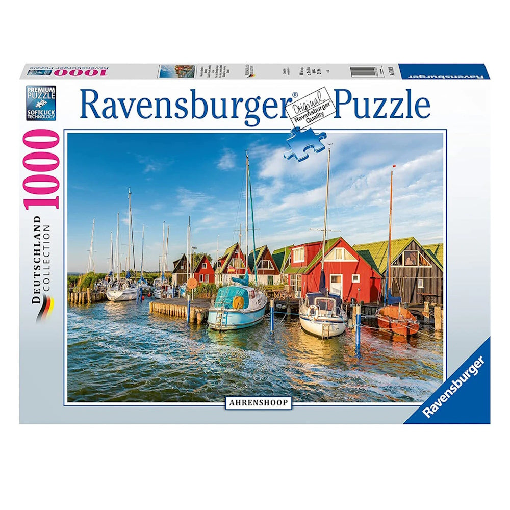 Ravensburger 1000 Piece Puzzle - Colourful Harbourside, Germany