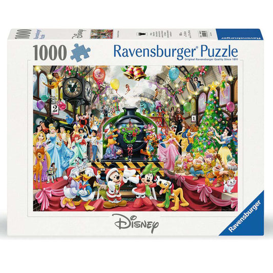 Ravensburger 1000 Piece Puzzle - Disney All Aboard for Christmas