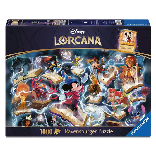 Ravensburger 1000 Piece Puzzle - Disney Lorcana: Glimmers of the Realm (Steel)