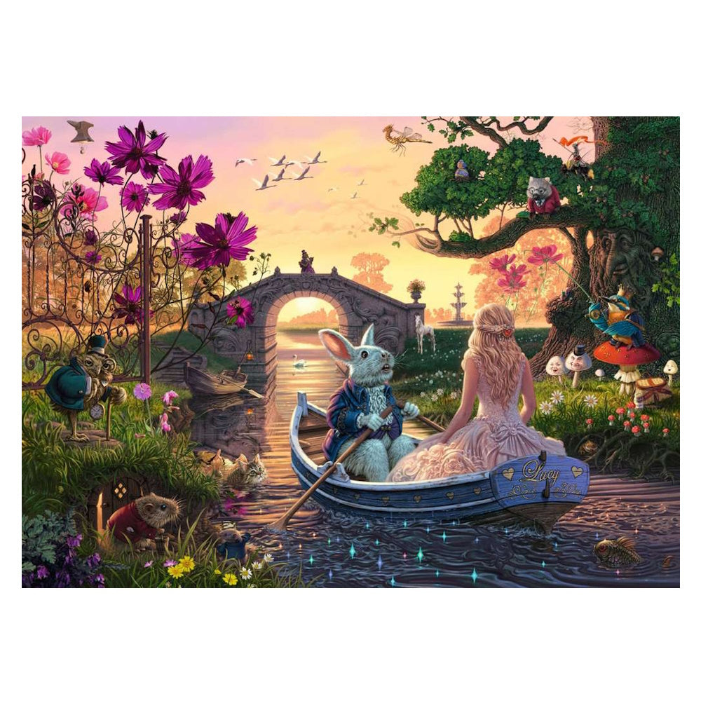 Ravensburger 1000 Piece Puzzle - Enchanted Lands Look & Find