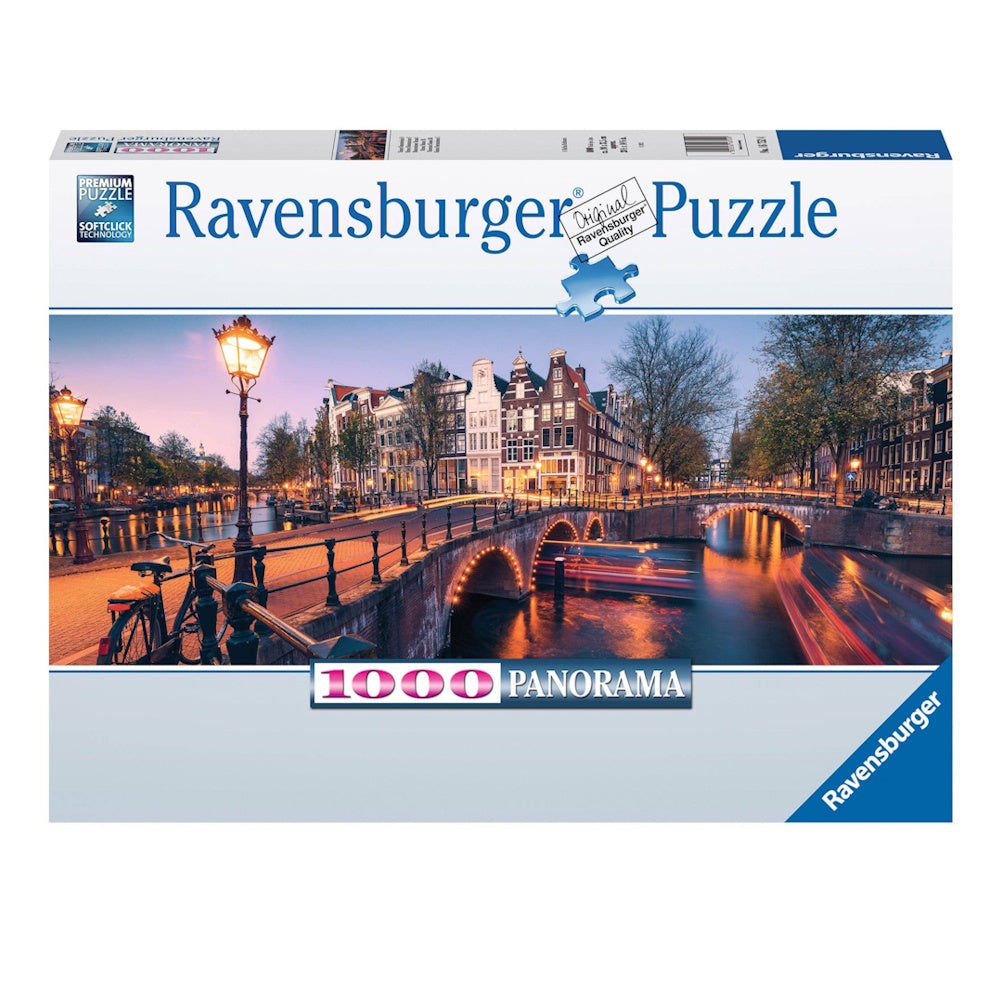 Ravensburger 1000 Piece Puzzle - Evening in Amsterdam