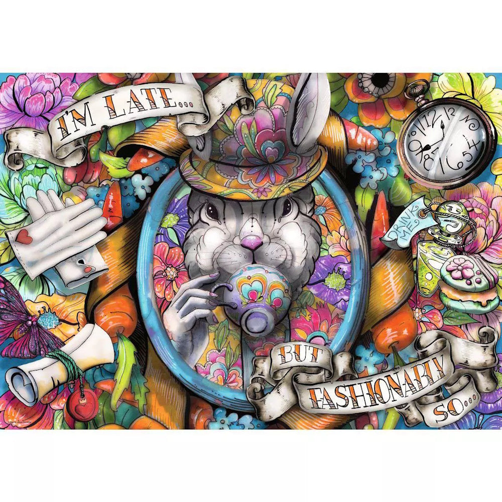 Ravensburger 1000 Piece Puzzle - Fashionably Late