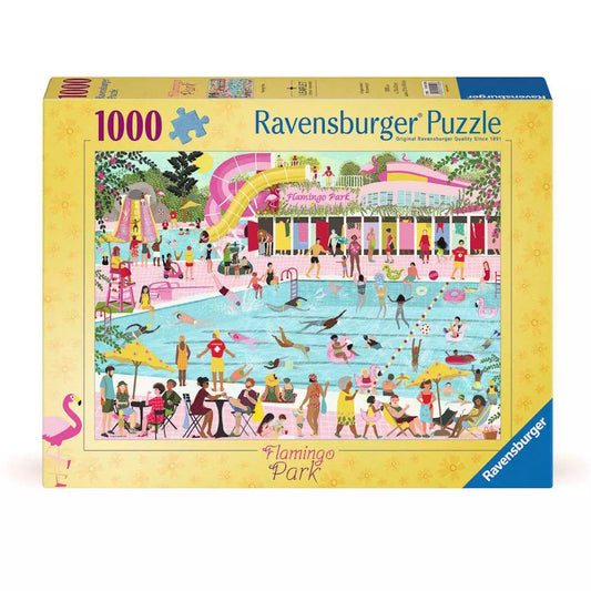 Ravensburger 1000 Piece Puzzle - Flamingo Park