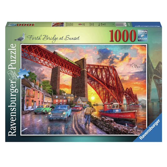 Ravensburger 1000 Piece Puzzle - Forth Bridge at Sunset