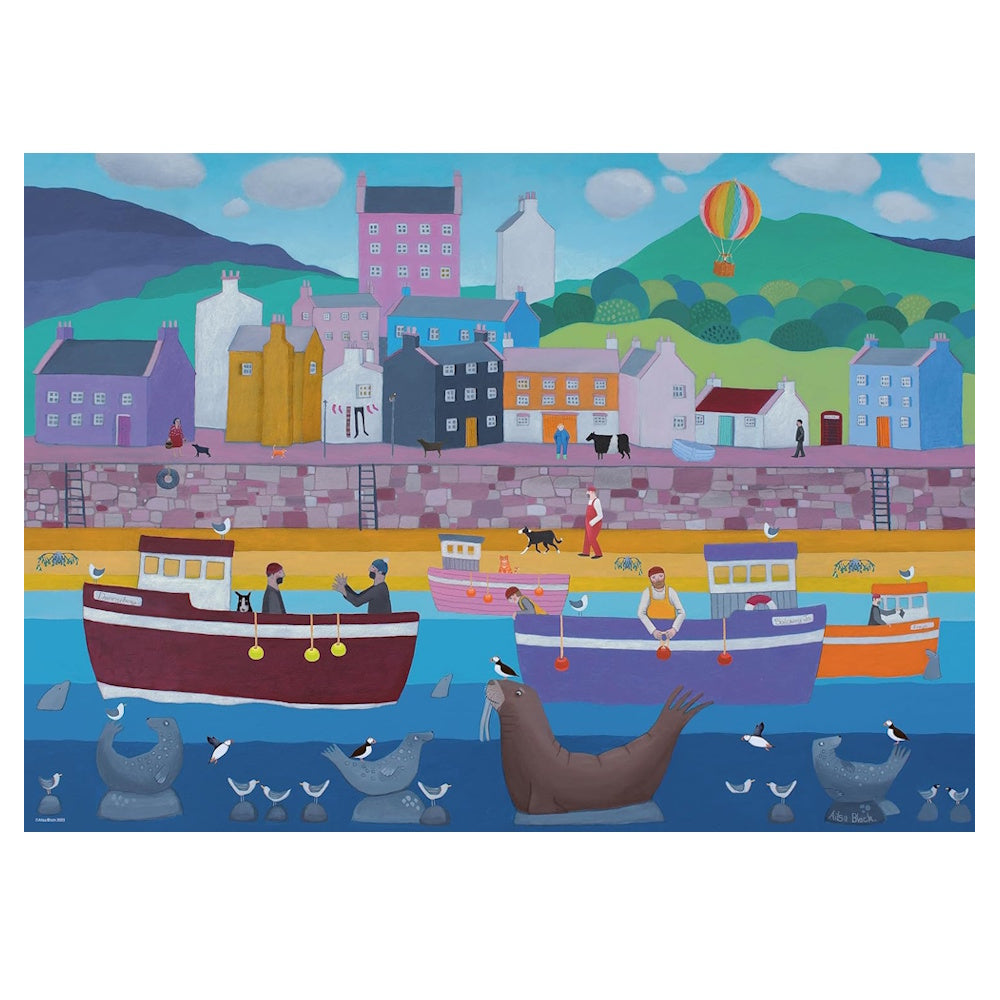 Ravensburger 1000 Piece Puzzle - Harbour Life