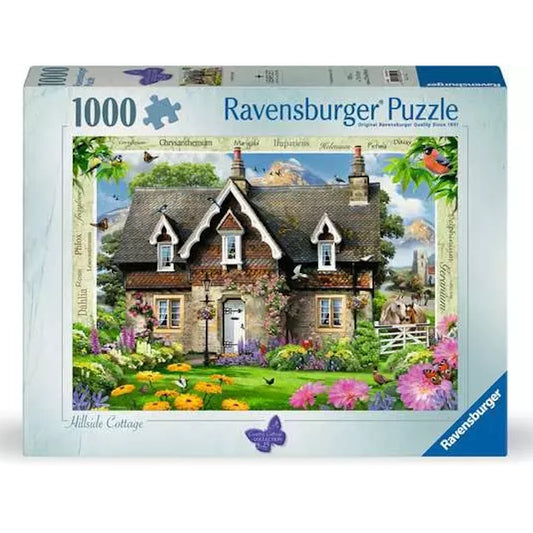 Ravensburger 1000 Piece Puzzle - Hillside Cottage