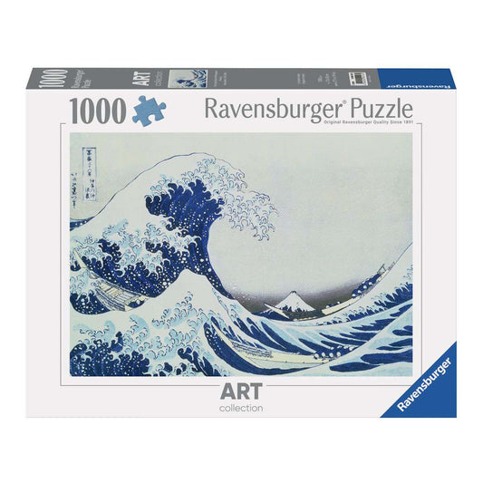 Ravensburger 1000 Piece Puzzle - The Great Wave Off Kanagawa
