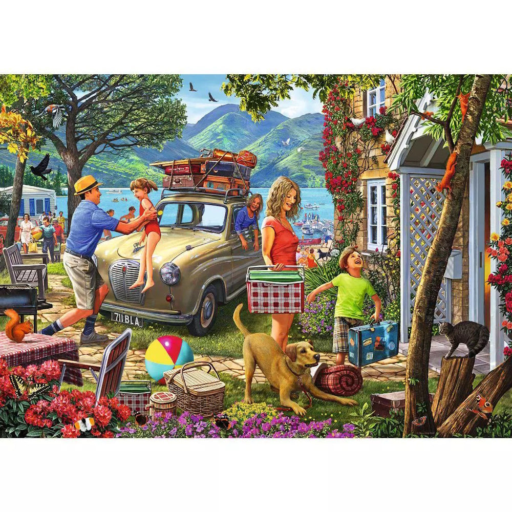 Ravensburger 1000 Piece Puzzle - Holiday Cottage