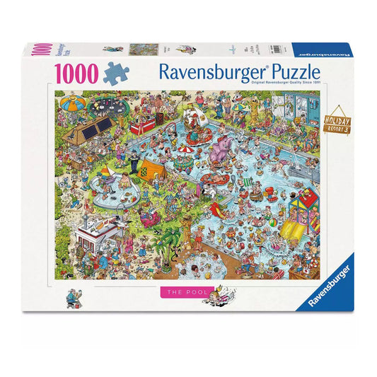 Ravensburger 1000 Piece Puzzle - Holiday Resort The Pool