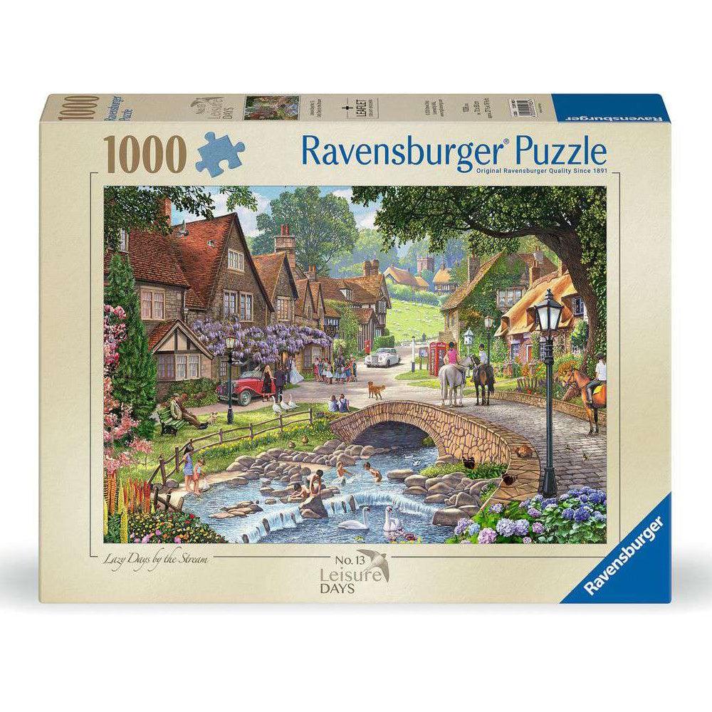 Ravensburger 1000 Piece Puzzle - Lazy Days by the Stream
