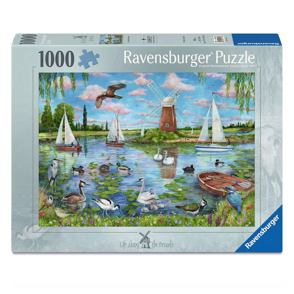 Ravensburger 1000 Piece Puzzle - Life Along the Broads