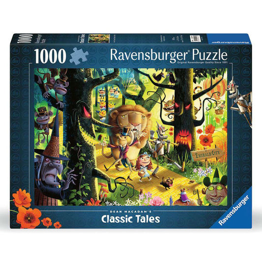 Ravensburger 1000 Piece Puzzle - Lions & Tigers & Bears, Oh My!