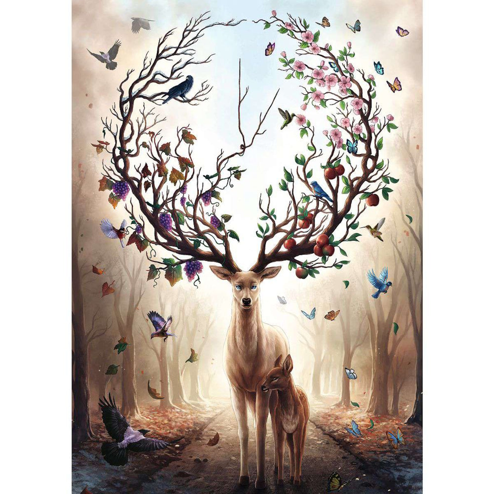 Ravensburger 1000 Piece Puzzle - Magical Deer