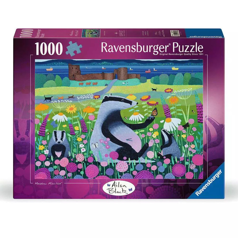 Ravensburger 1000 Piece Puzzle - Meadow Mischief