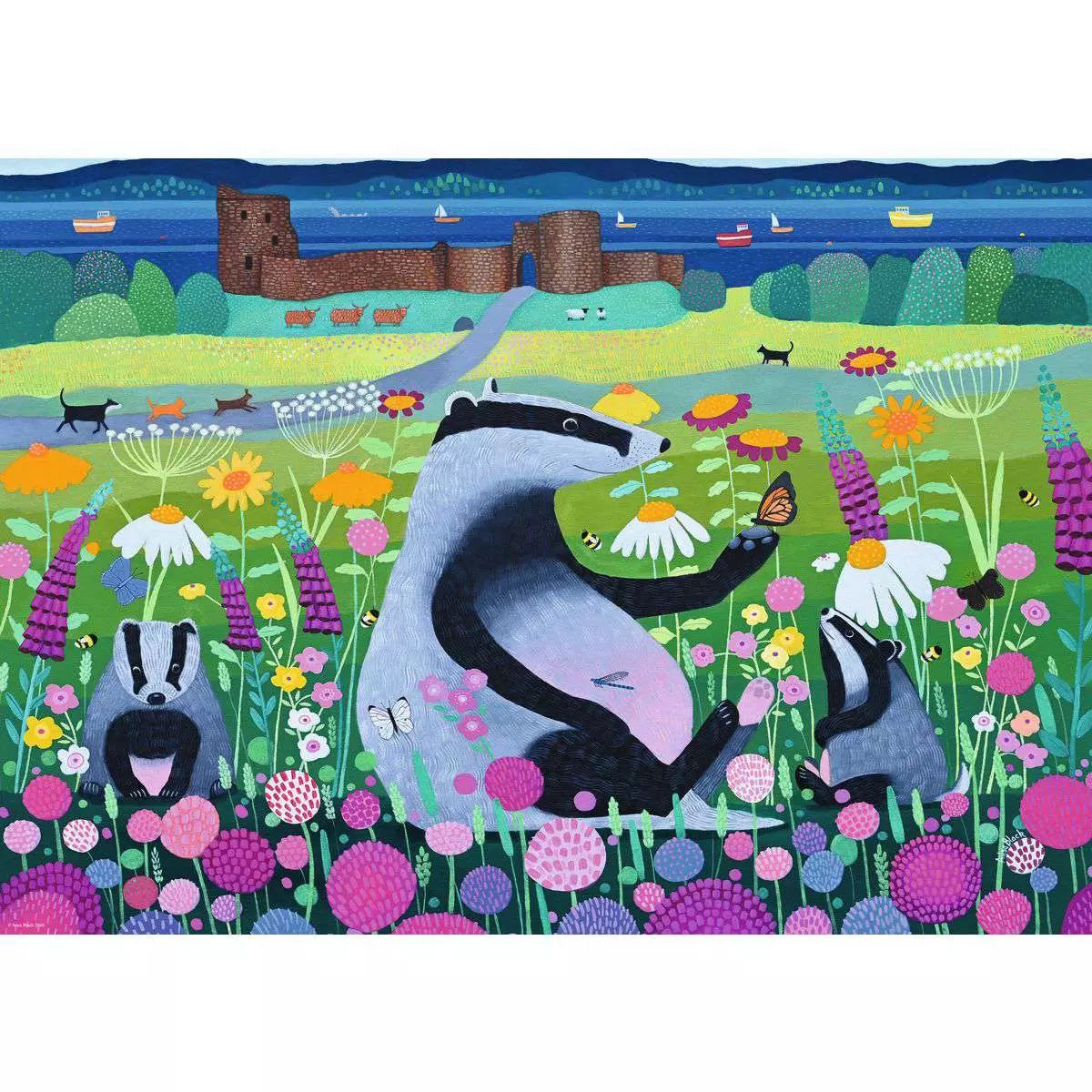 Ravensburger 1000 Piece Puzzle - Meadow Mischief