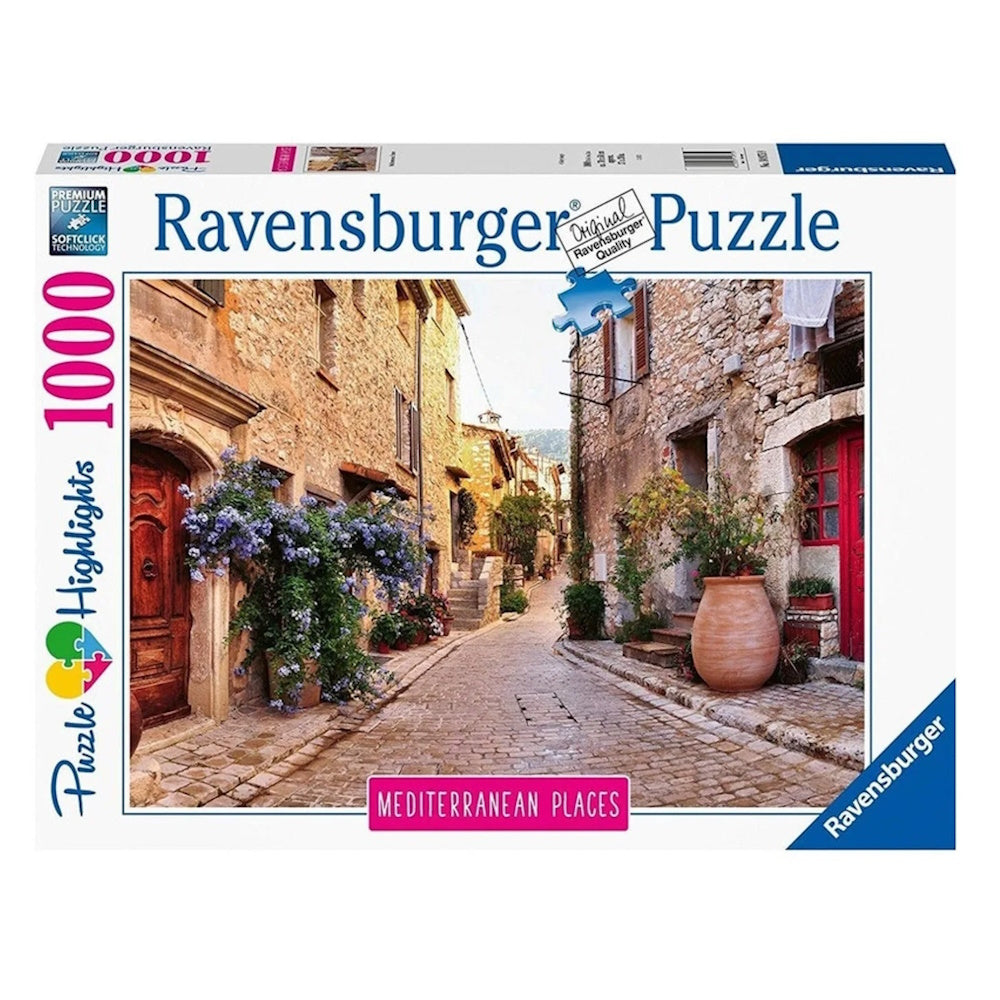 Ravensburger 1000 Piece Puzzle - Mediterranean Places: France