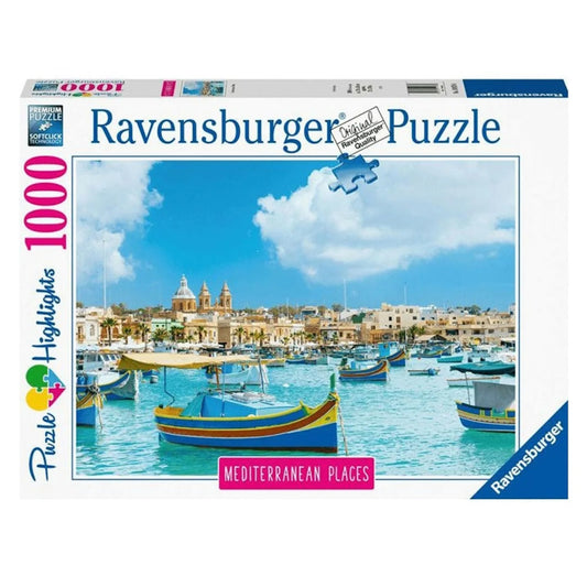 Ravensburger 1000 Piece Puzzle - Mediterranean Places: Malta