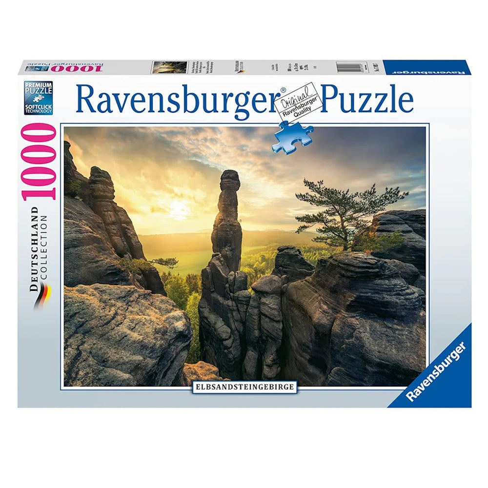 Ravensburger 1000 Piece Puzzle - Monolith, Elbe Sandstone Mountains
