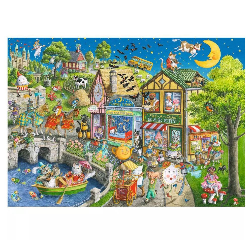 Ravensburger 1000 Piece Puzzle - Mother Gooseville