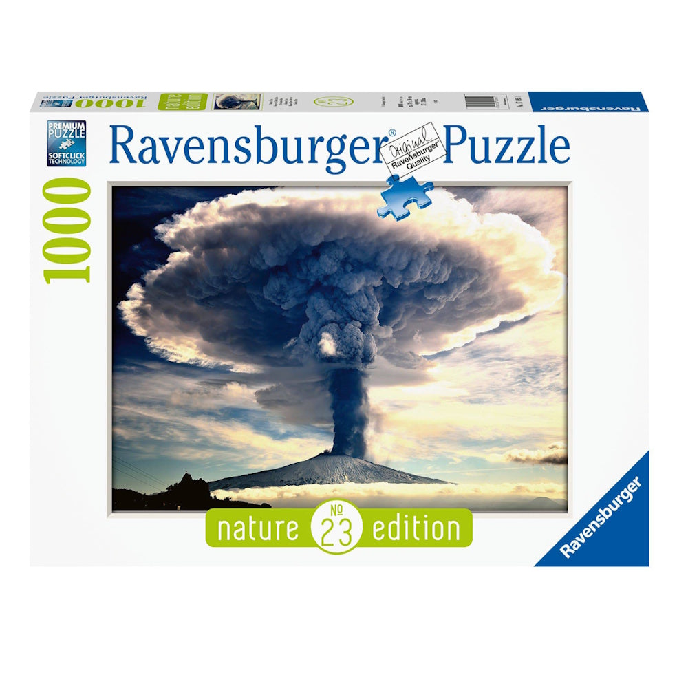Ravensburger 1000 Piece Puzzle - Mount Etna Volcano