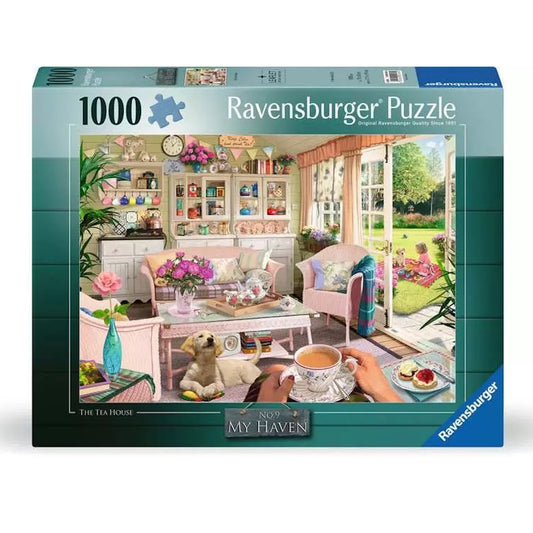 Ravensburger 1000 Piece Puzzle -  My Haven #9 - The Tea House