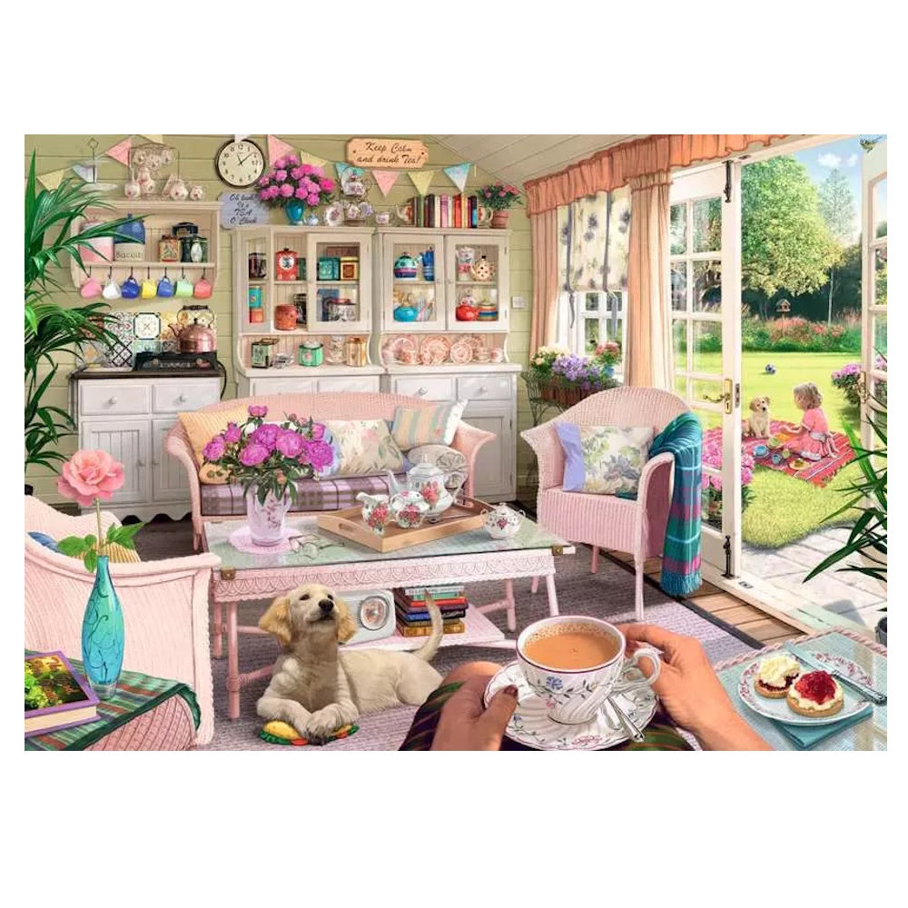 Ravensburger 1000 Piece Puzzle -  My Haven #9 - The Tea House